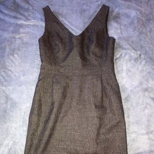 Escada dress size 36 brown metallic special